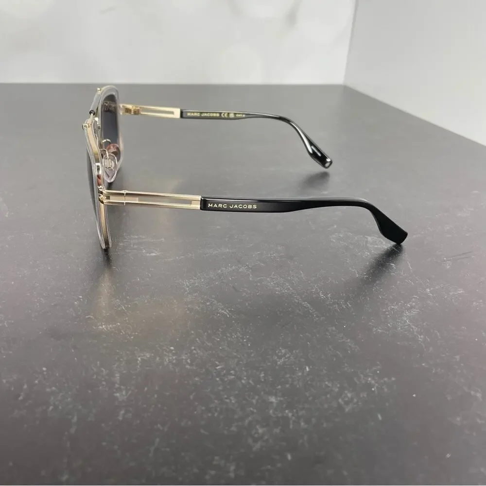 Marc Jacobs MARC 674/S 900/9O CRYSTAL Metal Sunglasses Men’s Sz 55-20-145
